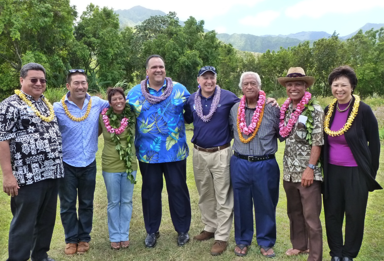 <h4>Waipā completes its 20 year Agricultural Master plan funded by OHA and KS. One of the first grants we received was a $300,000 OHA Trustee Discretionary grant, for design and construction of our kitchen, poi mill, and hale imu. </h4>